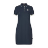 Robe polo femme en piqué KLLaura Kingsland - Marine