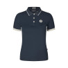 Polo femme en piqué KLLaura Kingsland - Marine