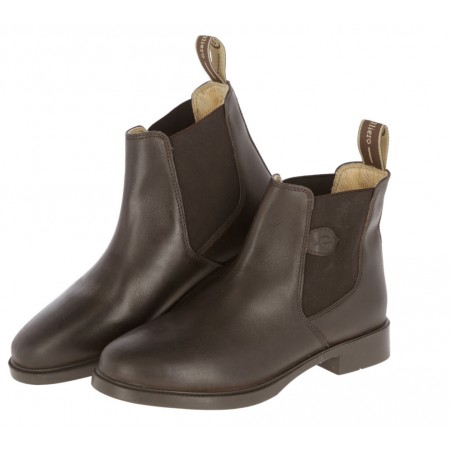 Boots d'équitation en cuir Covalierro Classic Marron foncé