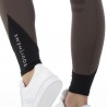 Pantalon Equithème Safir Marron / noir Pantalon Equithème Safir Marron / noir