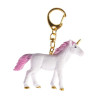 Porte-clés Unicorn HKM - Blanc / rose vif