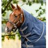 Couvre-cou d’écurie Rambo 200 g Horseware - Marine / orage / gris argent