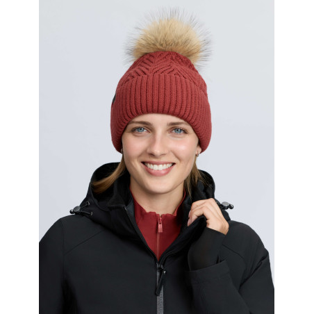 Bonnet en maille Clara Navy LeMieux