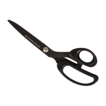 Ciseaux à crinière noirs 22 cm Grooming Deluxe by Kentucky