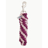 Longe LeMieux en polycoton - Blackberry / wild rose