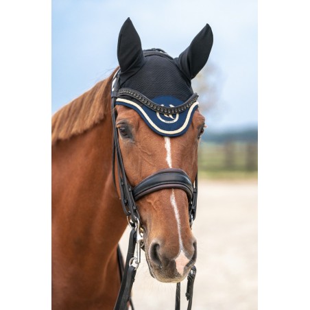 Bonnet cheval Night Collection Back On Track Bleu noble