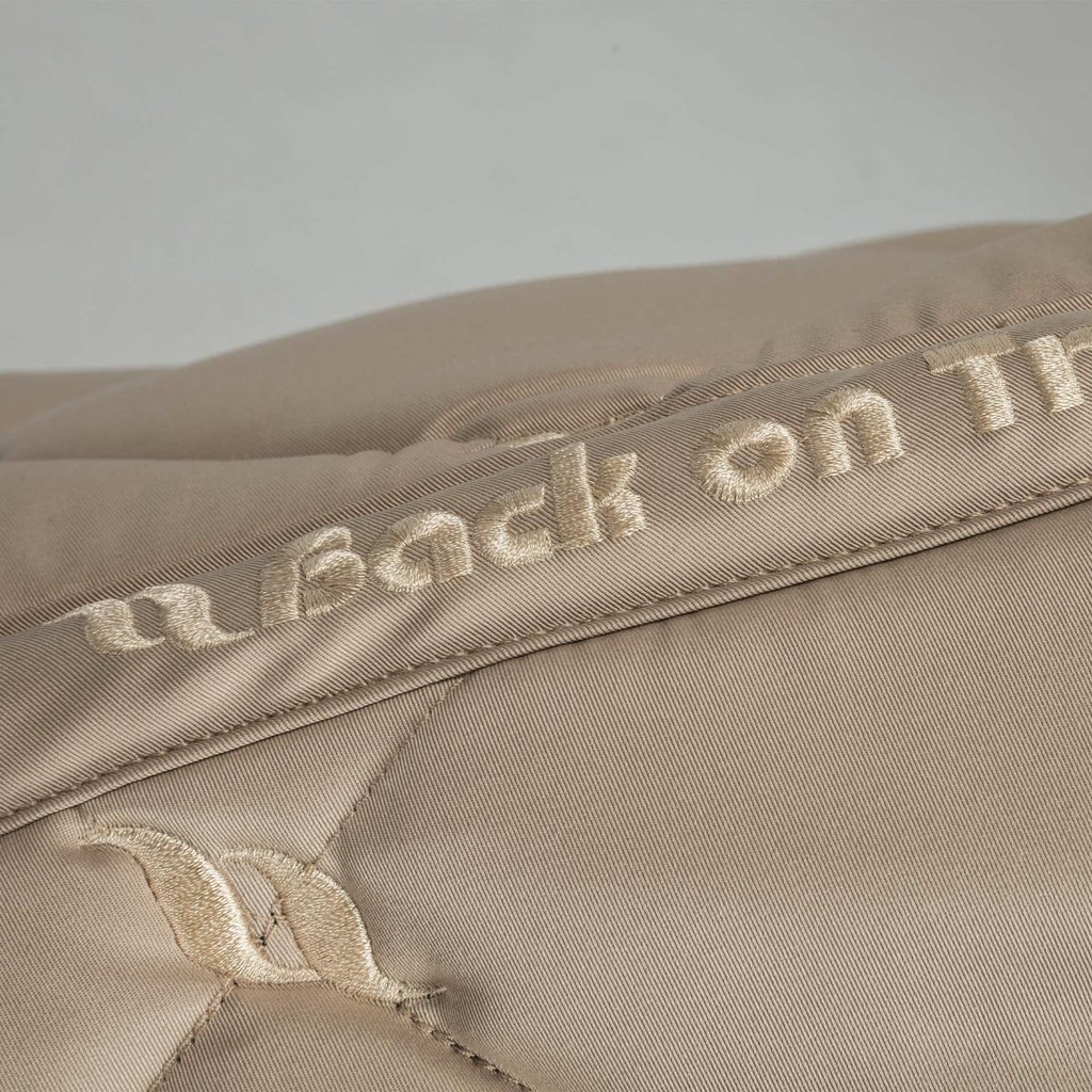 Tapis de Selle CSO Night Collection Back On Track Champagne Beige Tapis de Selle CSO Night Collection Back On Track Champagne Beige