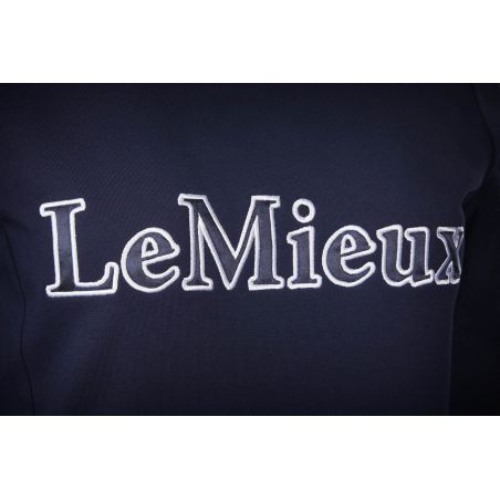 Sweat col cheminée LeMieux à capuches Bleu marine