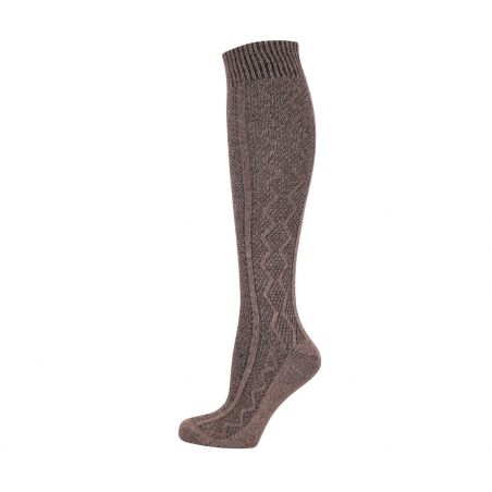 Chaussettes d'hiver Horze Clara Chocolate chip brown