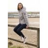 Veste matelassée Equithème Lara - Gris chiné