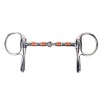 Mors d'attelage rouleaux de cuivre Finn-Tack