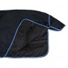 Couverture d'extérieur Horze avec couvre-cou Glasgow 150 g Bleu foncé Couverture d'extérieur Horze avec couvre-cou Glasgow 150 g Bleu foncé