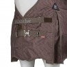 Couverture de pluie Horze Avalanche Pro doublée polaire Marron pépites de chocolat / marron foncé Couverture de pluie Horze Avalanche Pro doublée polaire Marron pépites de chocolat / marron foncé