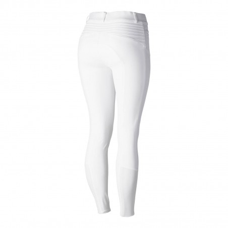 Pantalon à basanes Drea B Vertigo femme avec plis Blanc
