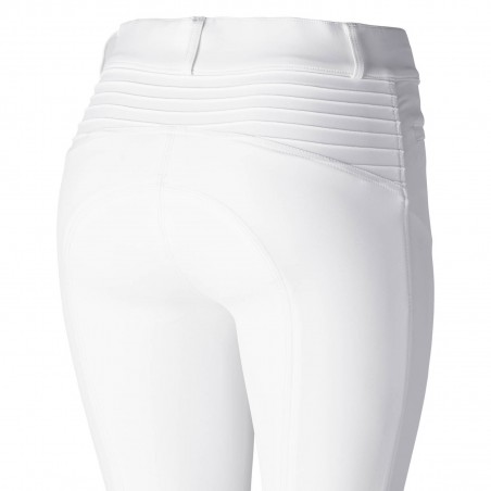 Pantalon à basanes Drea B Vertigo femme avec plis Blanc