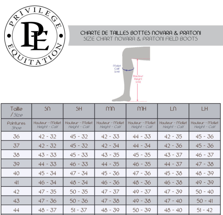 Bottes Novara noir Canter