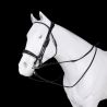 Bride Acavallo Gioconda Cuir Double Rênes - Noir