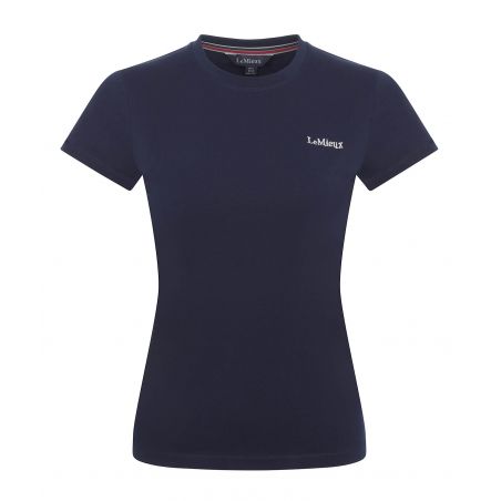 T-shirt LeMieux Elite femme Bleu marine