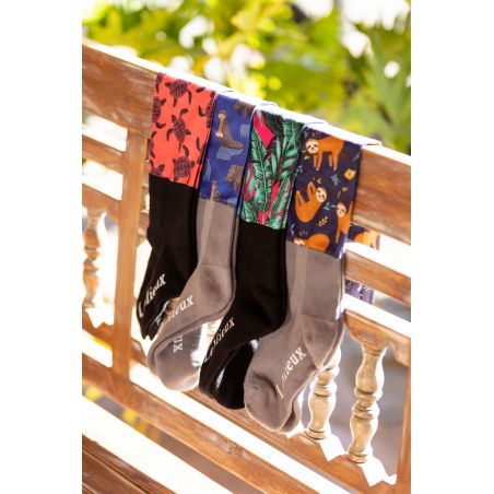 Chaussettes LeMieux Footsie Abstract Palm
