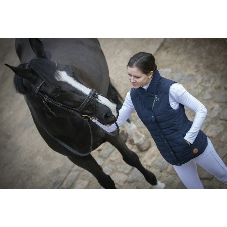 Blouson sans manche Pénélope Masimba Marine Blouson sans manche Pénélope Masimba Marine