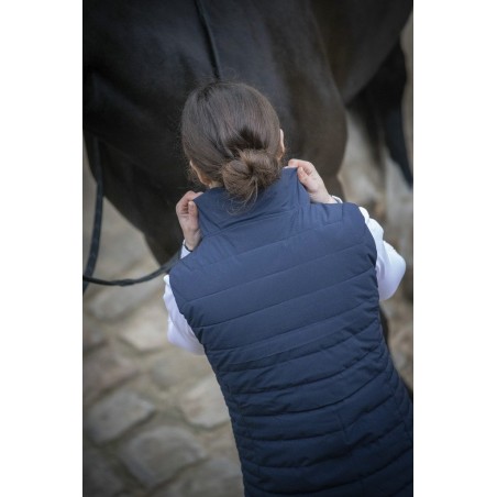 Blouson sans manche Pénélope Masimba Marine Blouson sans manche Pénélope Masimba Marine