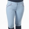 Pantalon Flags & Cup Mendoza femme - Azure