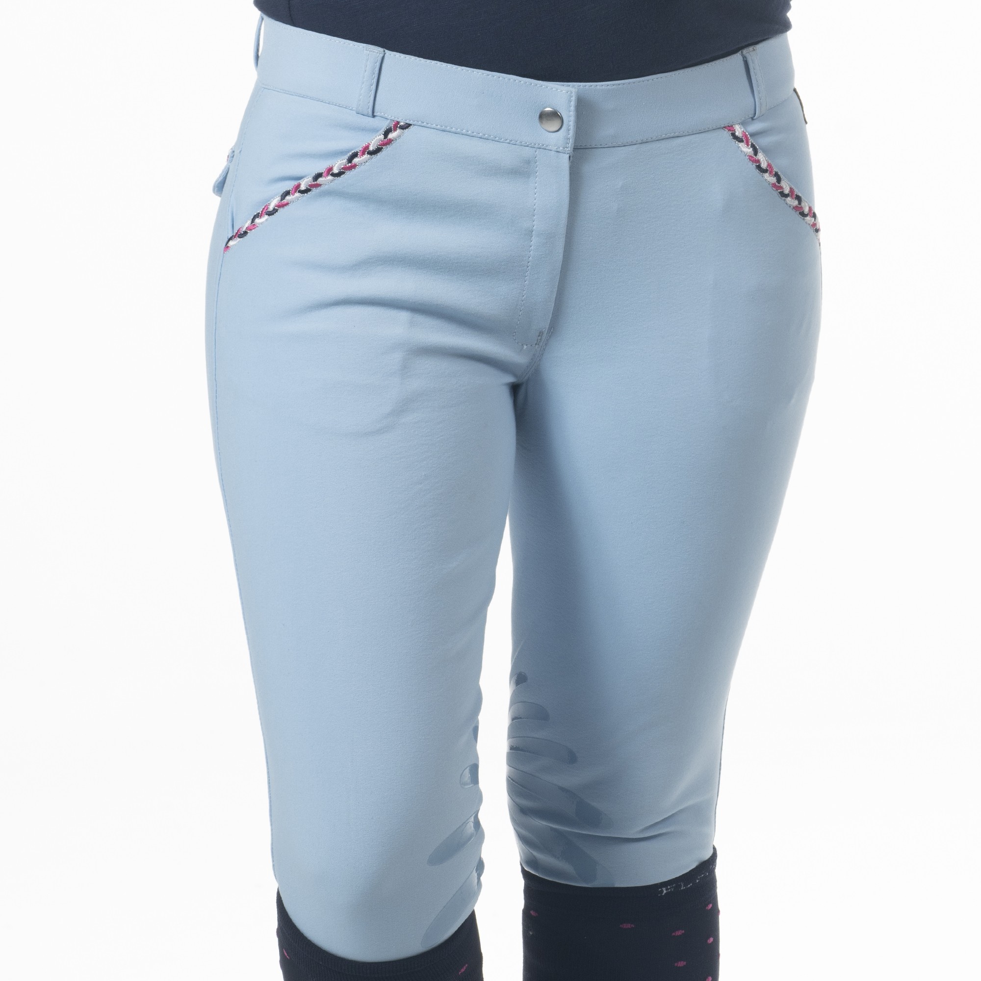 Pantalon Flags & Cup Mendoza femme Azure Bleu Pantalon Flags & Cup Mendoza femme Azure Bleu