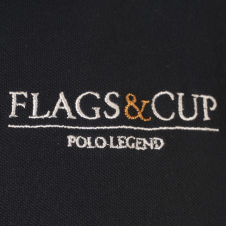 Polo enfant Pico Flags & Cup Bleu marine