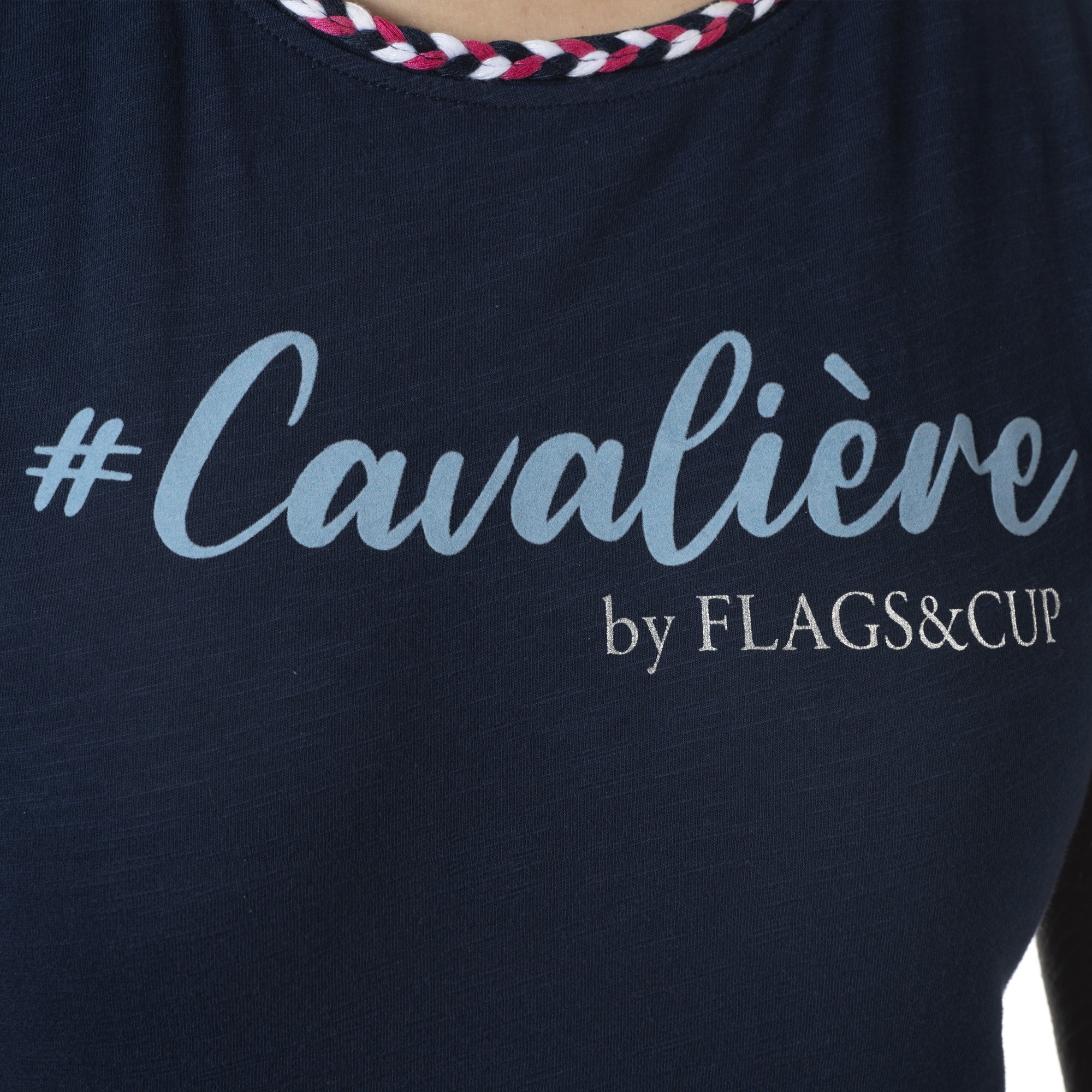 T-shirt enfant Goya Flags & Cup Bleu marine
