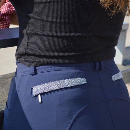 Pantalon LeMieux Dynamique à basanes Bleu marine