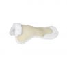 Amortisseur Acavallo Classic Gel et mouton - Transparent / blanc
