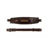 Muserolle Acavallo en cuir pour Hackamore - Marron foncé