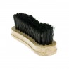 Brosse de tête Horze base bois - Noir