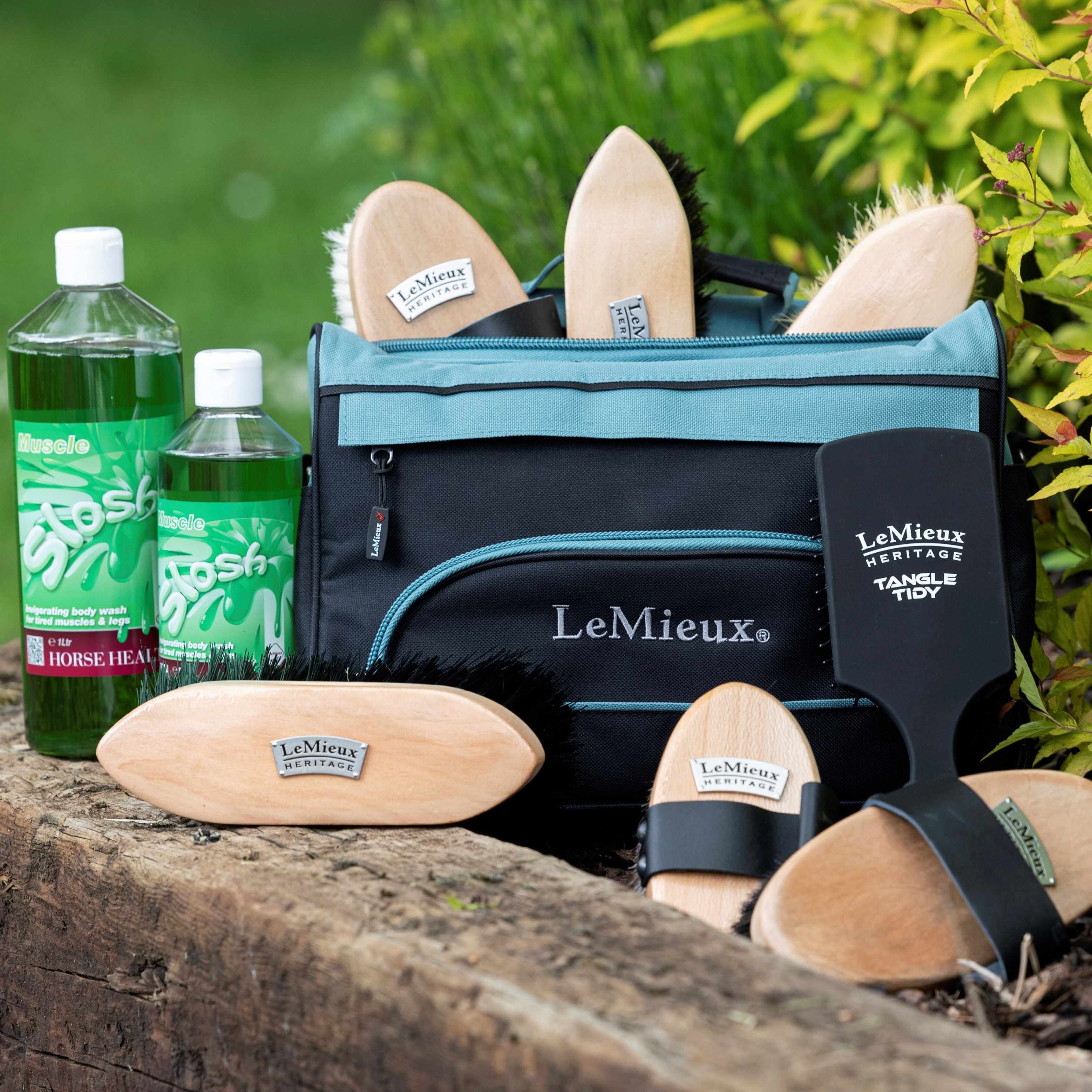 Sac de pansage LeMieux ProKit Lite Grooming Sage Bleu