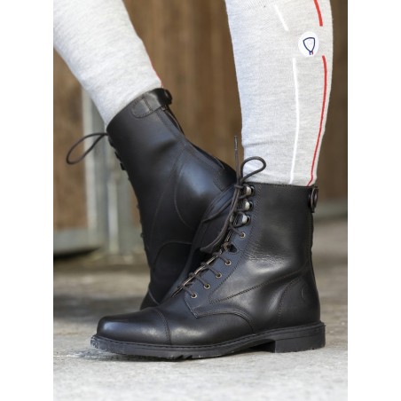 Boots cuir Equithème Dandy Noir