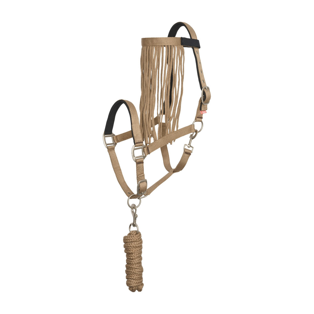Longe Pour Cheval Et Poney Horses By Tosoni - Nylon Résistant 200 Cm, Mousqueton Inox - Confortable Et Antidérapante - Fabriquée En Italie