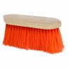 Imperial Riding Dandy brosse nylon longue dure avec dos bois v - Néon orange