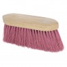 Imperial Riding Dandy brosse nylon longue dure avec dos bois v - Rose