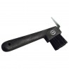 Cure-pied avec brosse Imperial Riding - Noir