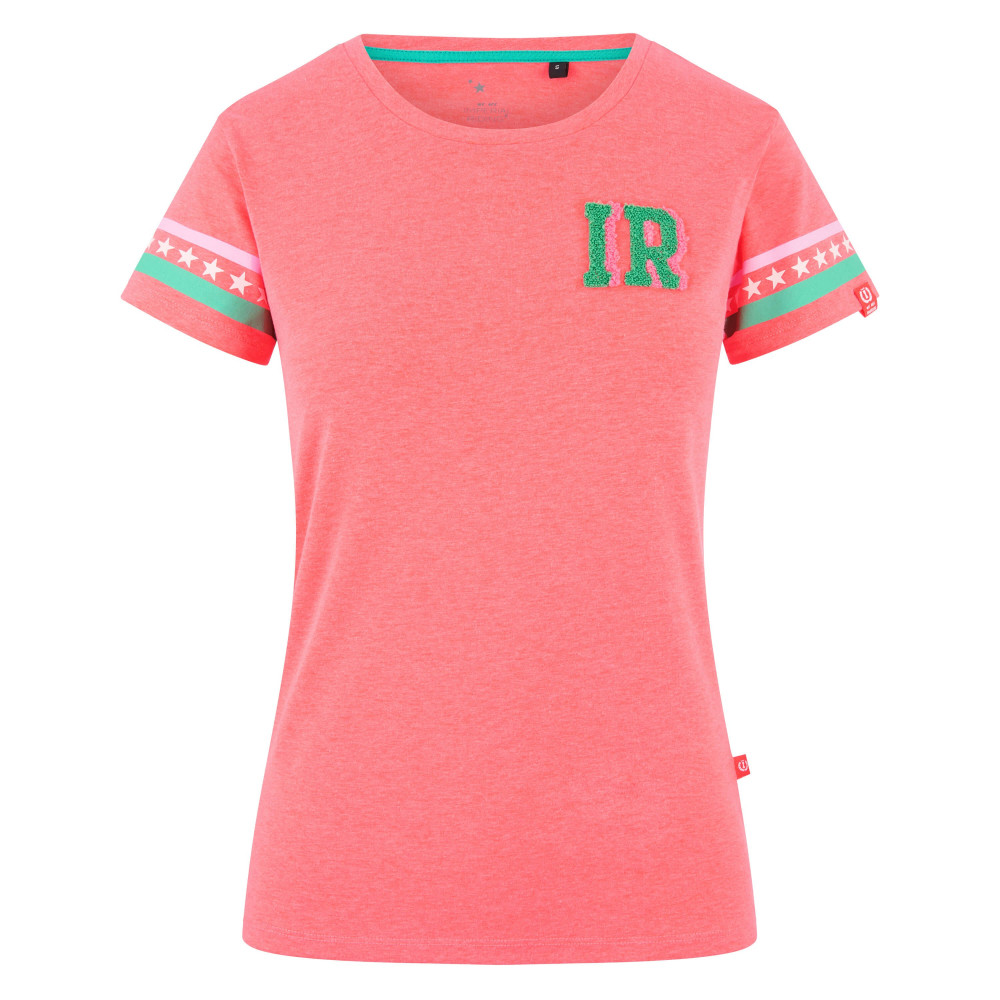 Top D'équitation Imperial Riding Tech Top Royalty – Noir – Sans Manches – Paillettes Or Rose