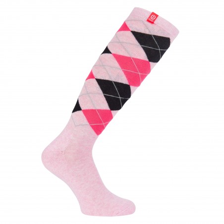 Chaussettes Imperial Riding Criss Cross Or rose