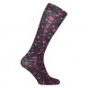 Chaussettes de bottes Imperial Riding Flowerbomb AOP - Noir aop