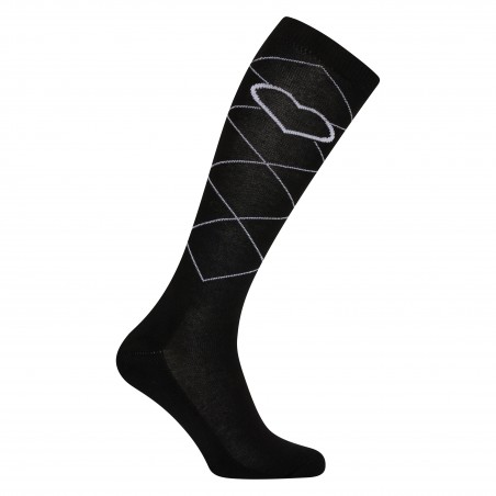 Chaussettes Imperial Riding Imperial Heart Noir