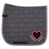 Tapis de selle Imperial Riding Symbol dressage - Anthracite
