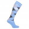 Chaussettes Argyle HV Polo - AirBlue / Black