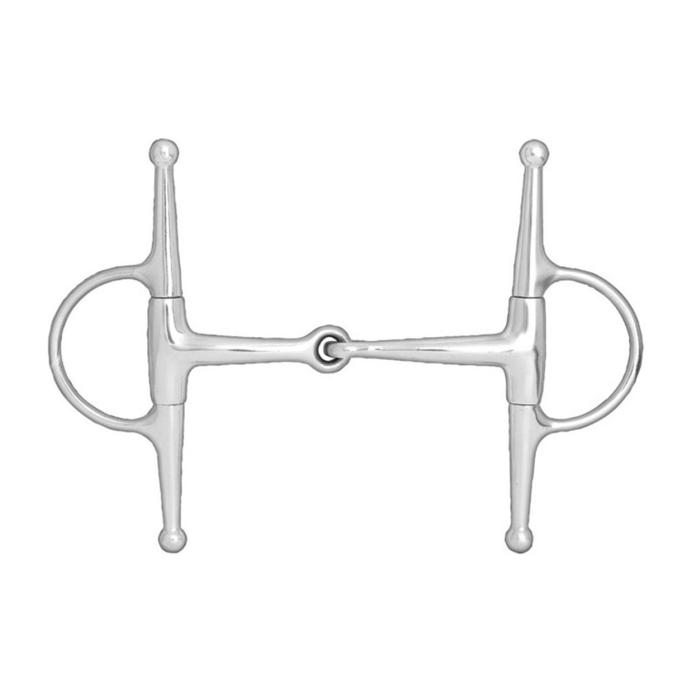 Mors De Snaffle Western En Argent Pour Cheval ~ Taille 5, Occasion En Excellent état