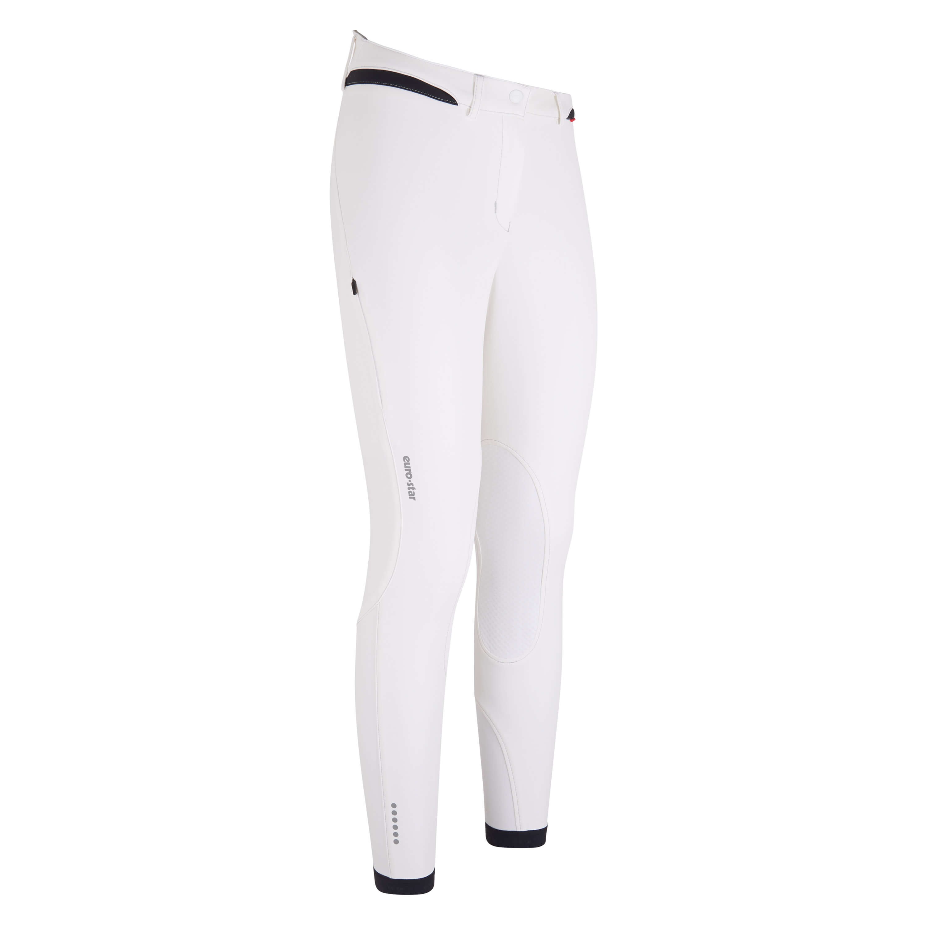 Pantalon Euro-Star Equitation Queen KneeGrip Blanc