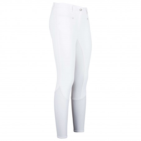 Pantalon d'équitation Euro-Star Airflow FullGrip Blanc