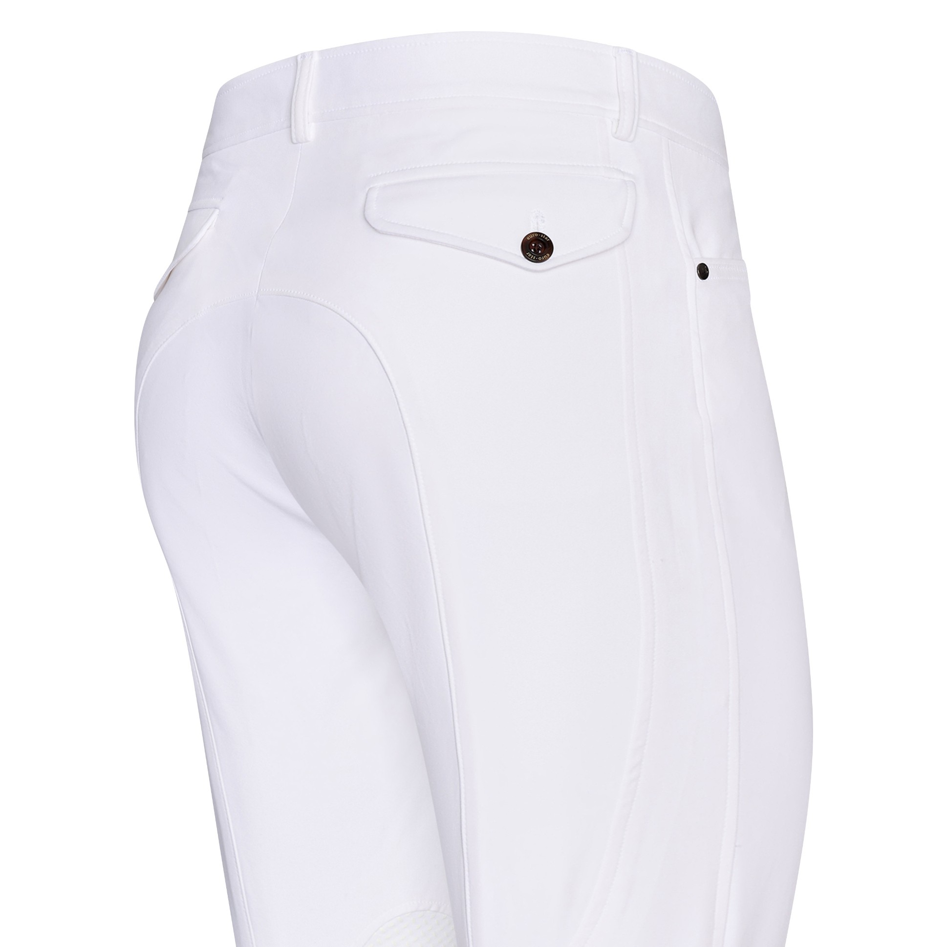 Pantalon d'équitation Euro-Star Camillo KneeGrip Blanc