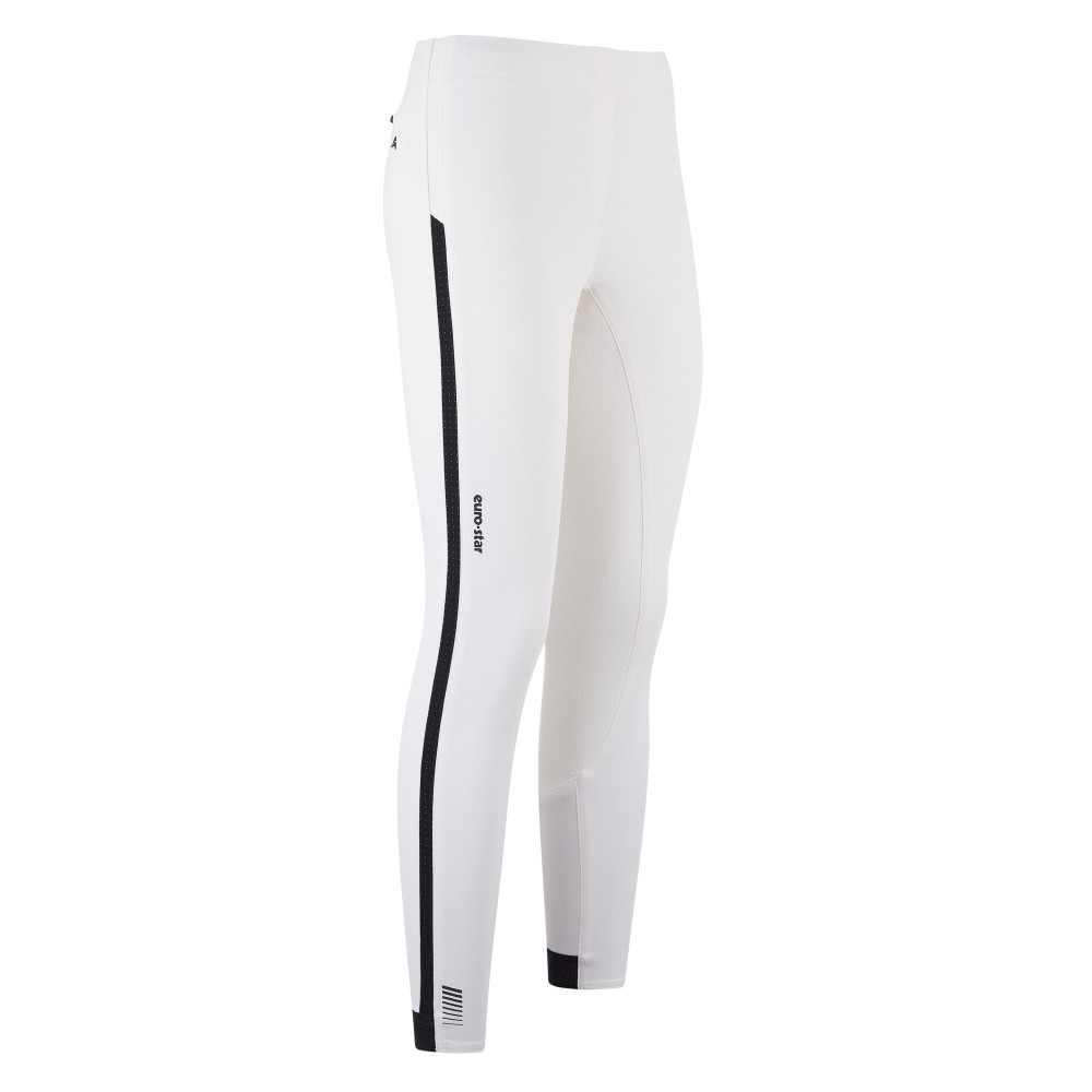Pantalon D'équitation Blanc Euro-Star Homme - Taille F44 (US32) - Neuf